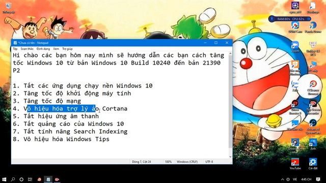 Cách tăng tốc Windows 10 từ bản 1507 đến bản Windows build 23190 смотреть онлайн