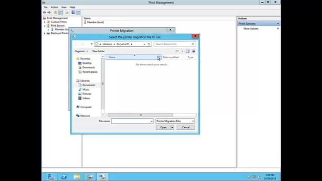 Printing in Windows Server 2012 смотреть онлайн