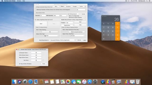 Auto Clicker for Mac смотреть онлайн