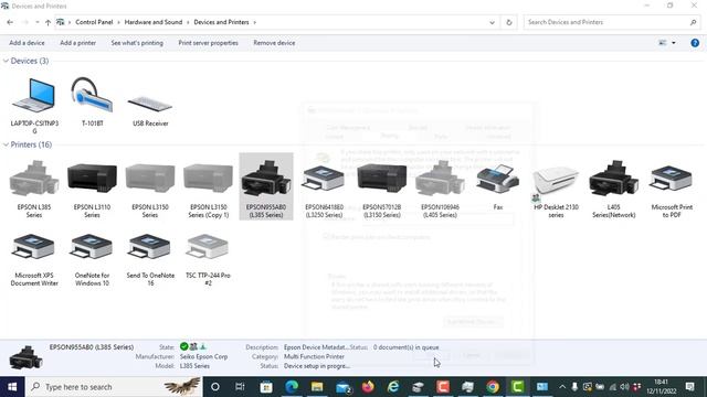 Setting Sharing printer pada windows 10 смотреть онлайн