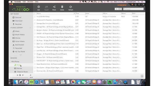 TunesGo: Transferring Music from Smartphones to PC/Mac смотреть онлайн