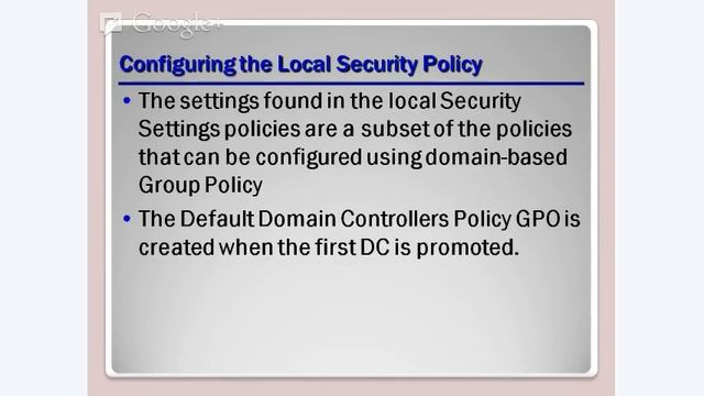 70-640 Active Directory Chapter 7 смотреть онлайн