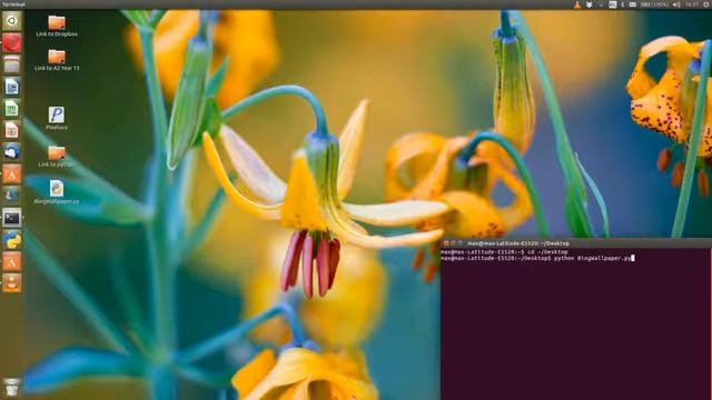 Bing Wallpaper on Ubuntu смотреть онлайн