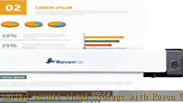 Raven Go Portable Mobile Document Scanner for PC and Mac with Simplex Sheet-Fed Scanning смотреть онлайн