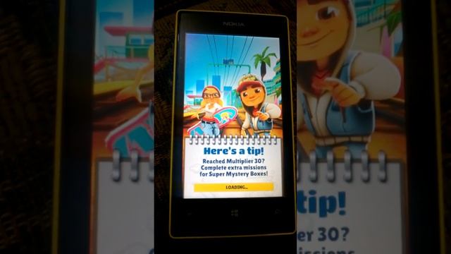 Nokia lumia 520 Subway Surfers MIAMI смотреть онлайн