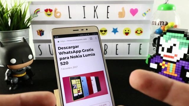 Cómo Descargar WhatsApp Nokia Lumia 520 смотреть онлайн