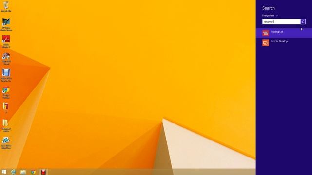 Windows 8.1 - How To Search Files, Folders And Apps From The Desktop смотреть онлайн