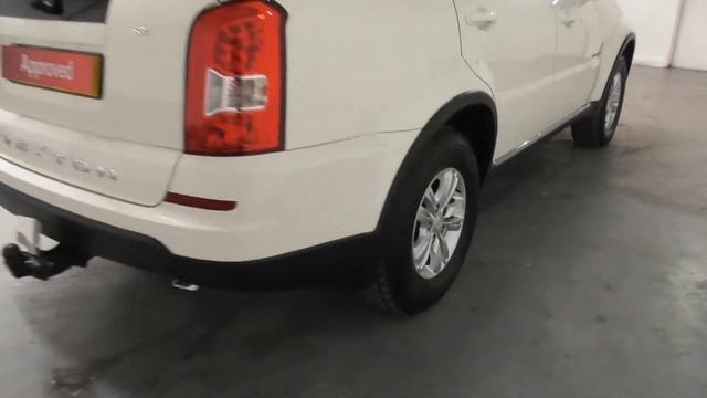Ssangyong REXTON 2.2 SE finished in Grande White ,video walkaround ! смотреть онлайн