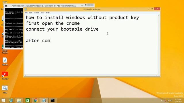 how to install windows without product key смотреть онлайн