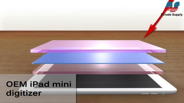 Strange rainbow effects on iPad Mini and Mini 2 digitizers смотреть онлайн