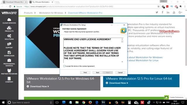 Install VMware Workstation Pro 12.5.7 in Windows 10 смотреть онлайн