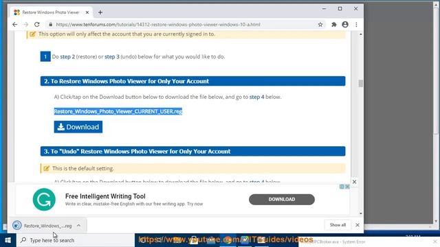 Preview images in Windows 10 File Explorer смотреть онлайн