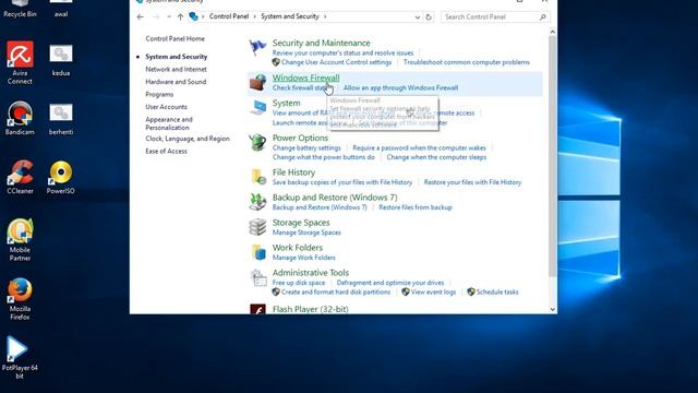 Cara mematikan firewall di windows 10 смотреть онлайн