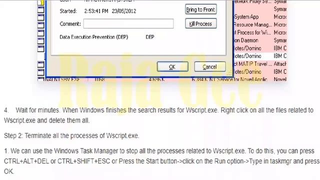 How To Fix Wscript.exe Problems, What Is Wscript.exe, Remove Wscript Virus حذف - Tahir Gul
