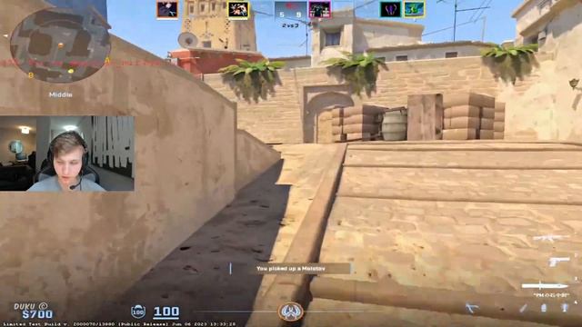 M0NESY FIRST MIRAGE MM GAME IN CS 2🥵!! CS2 M0NESY Stream POV