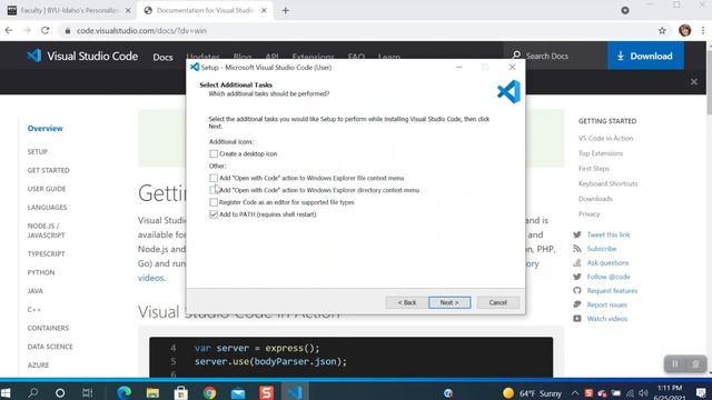 VSCode Install for Windows смотреть онлайн