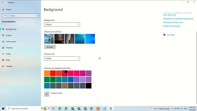 How to Set a Picture As Your Windows Desktop Background смотреть онлайн