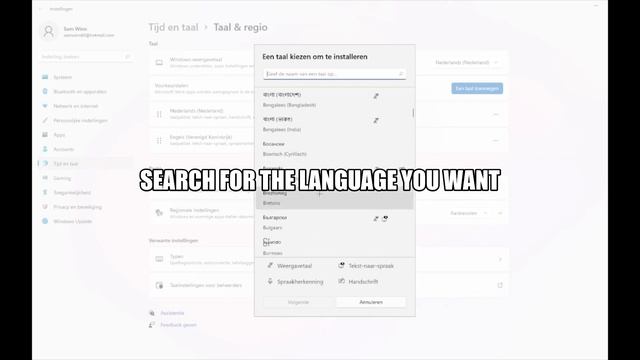 WINDOWS 11:HOW TO CHANGE LANGUAGE смотреть онлайн