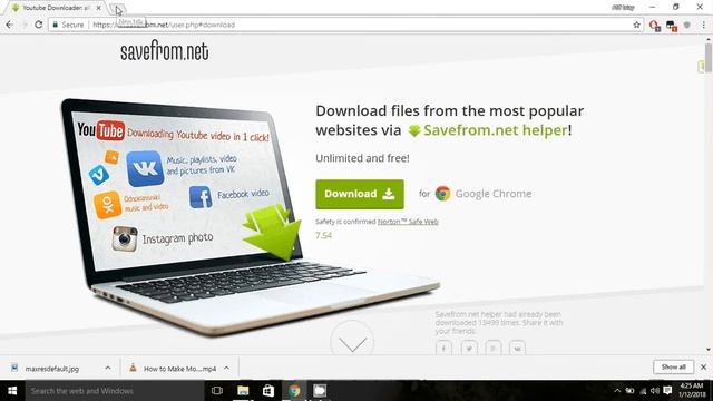 how to download videos from youtube and facebook by one click no sofware need it смотреть онлайн