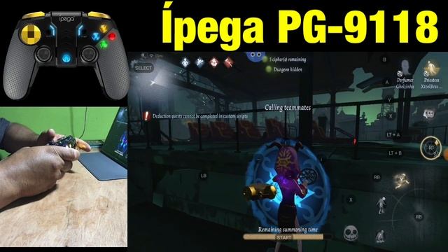 Identity V Com Gamepad Ípega 9118 Android смотреть онлайн