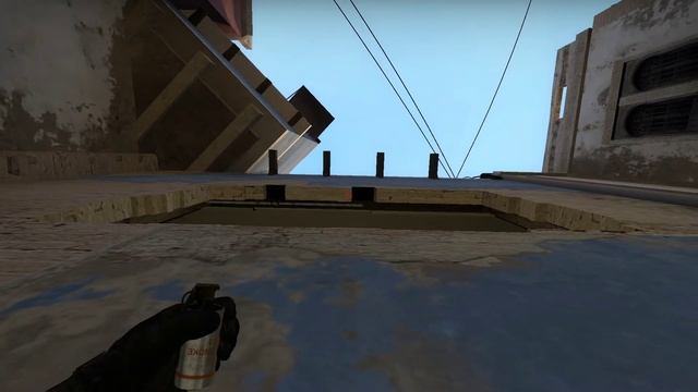 CS GO: Window Smoke From Underground (128 tick) (Mirage) смотреть онлайн