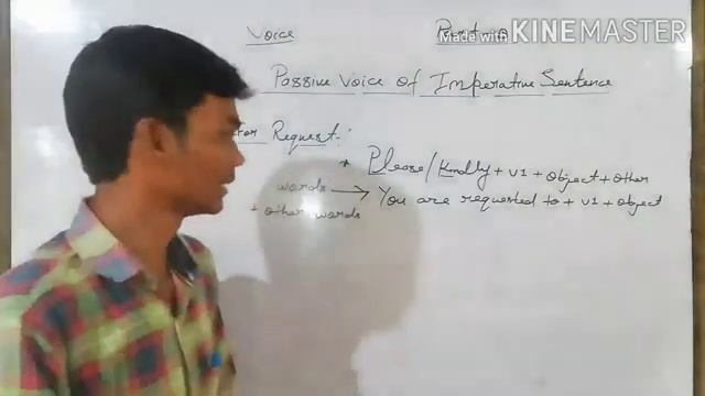 Part-8|| Passive voice of Imperative Sentence|| By- Arvind Sir смотреть онлайн