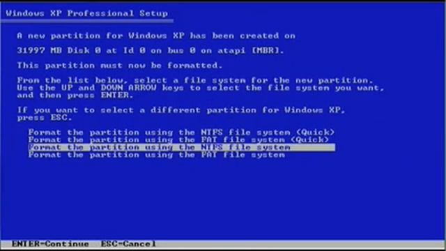 FORMAT C - How to format a Windows XP смотреть онлайн