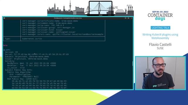 Writing Kubectl plugins using WebAssembly - Flavio Castelli, SUSE смотреть онлайн