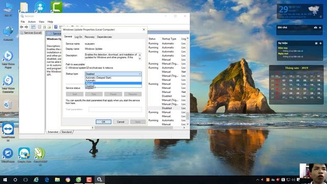 Hướng dẫn tắt Windows Update tự động trên Win 10 смотреть онлайн
