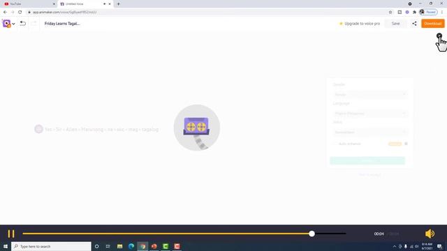 TAGALOG TEXT TO SPEECH HUMAN LIKE VOICE-OVERS FOR YOUR YOUTUBE VIDEOS ( FREE ONLINE SOFTWARE ) смотреть онлайн