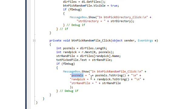 C# Edge 271 Flag Controled Debug MessageBoxes смотреть онлайн
