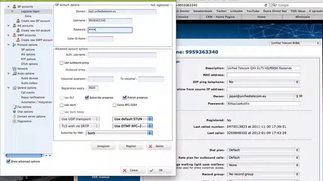9. - Configuration of the Unified Telecom Softphone (MAC-Windows-...) смотреть онлайн
