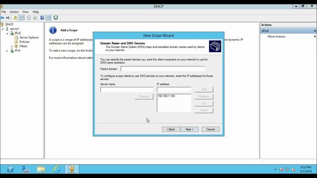 939 How to Install and Configure DHCP Server on Windows Server 2012 YouTube смотреть онлайн