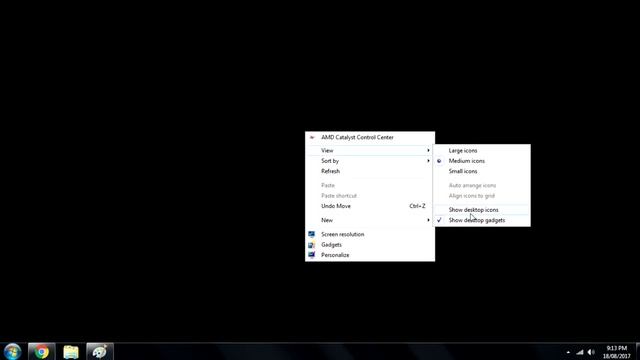 Windows 7 Help: How to Hide Desktop Icons смотреть онлайн