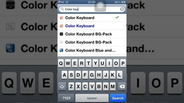 How to change your keyboard on iPod iPhone or ipad for free смотреть онлайн