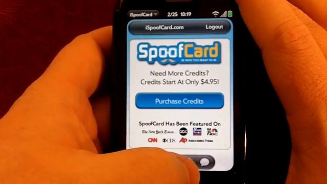 iSpoofCard Walkthrough for webOS смотреть онлайн