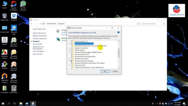 How to enable/install IIS in Windows 10 смотреть онлайн