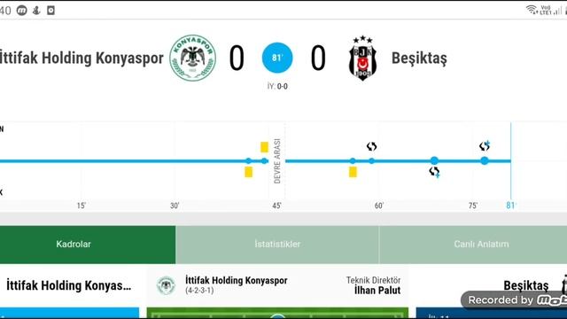 Konyaspor 1-0 Beşiktaş - Geniş Maç Özeti - 27.12.2021 смотреть онлайн