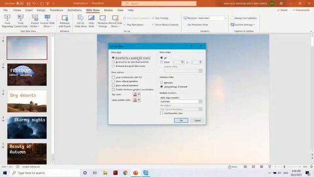 Change Presentation View From Full Screen to Minimized Window (Powerpoint Tutorial) смотреть онлайн