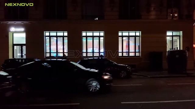 NEXNOVO: Vivid advertising window for Huawei experience store, Paris смотреть онлайн