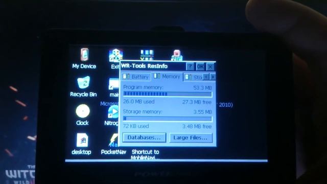 GPS POWERPACK RODANDO WINDOWS CE 5.0 смотреть онлайн