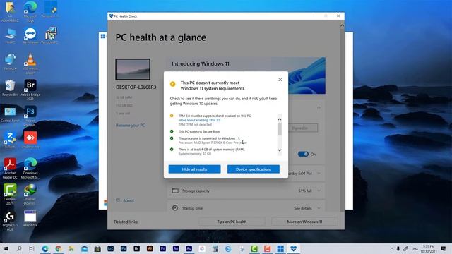 How to Update Windows 10 to Windows 11 TMP 2.0 Solved смотреть онлайн