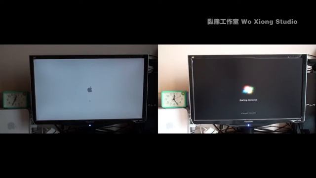 Boot up speed test: Mac OS X Snow Leopard VS Windows 7 смотреть онлайн