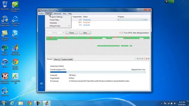 Auslogics Disk Defrag Software Installation - Step by Step смотреть онлайн