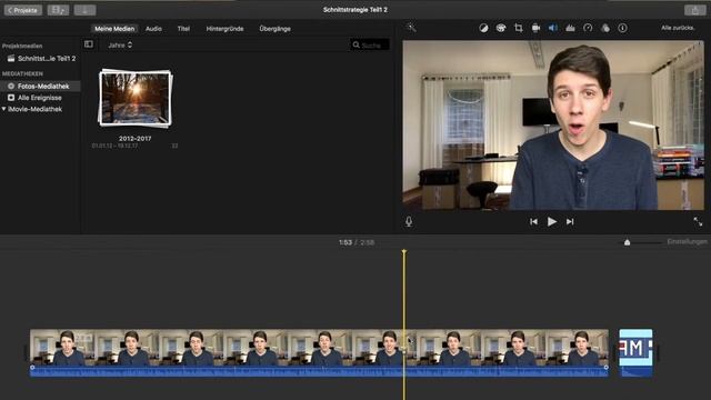 iMovie Projekt vom iPhone am Mac bearbeiten смотреть онлайн