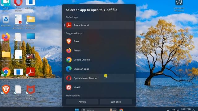 How to Make Vivaldi Your Default PDF Viewer on Windows 11 | GearUpWindows Tutorial смотреть онлайн