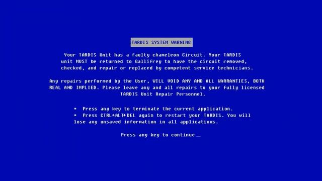 Blue Screen of Death - Windows 98, 2000, XP (HD) смотреть онлайн