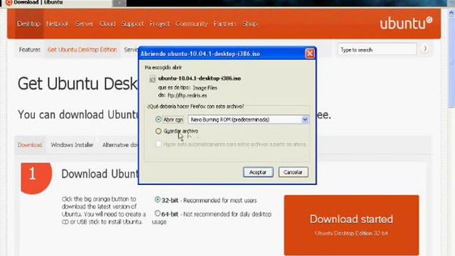 Grabar en CD Imagen ISO de Ubuntu смотреть онлайн