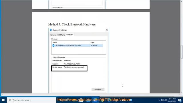 Fix Bluetooth problems in Windows 10 смотреть онлайн