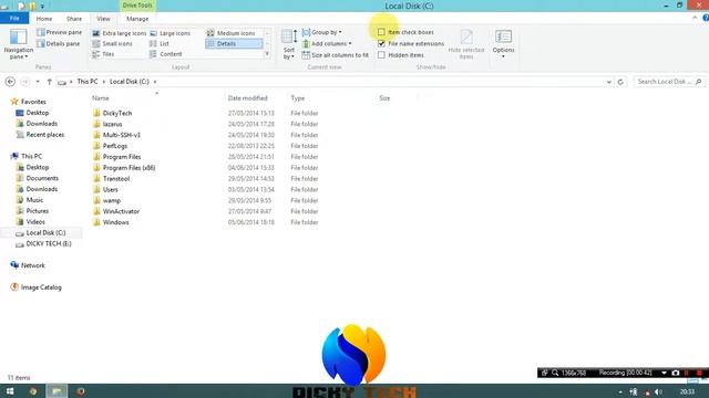 Show Hide Your File at Windows 8 смотреть онлайн
